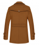 Woolen Coat Men's Slim Trench Coat Thickened Wool