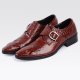 Men's Leather size-shoes Buckle size-shoes