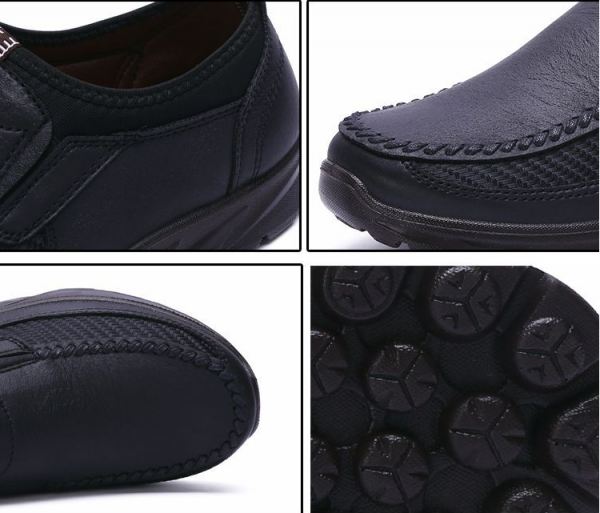 Old Beijing size-shoess men's single size-shoess business casual size-shoess